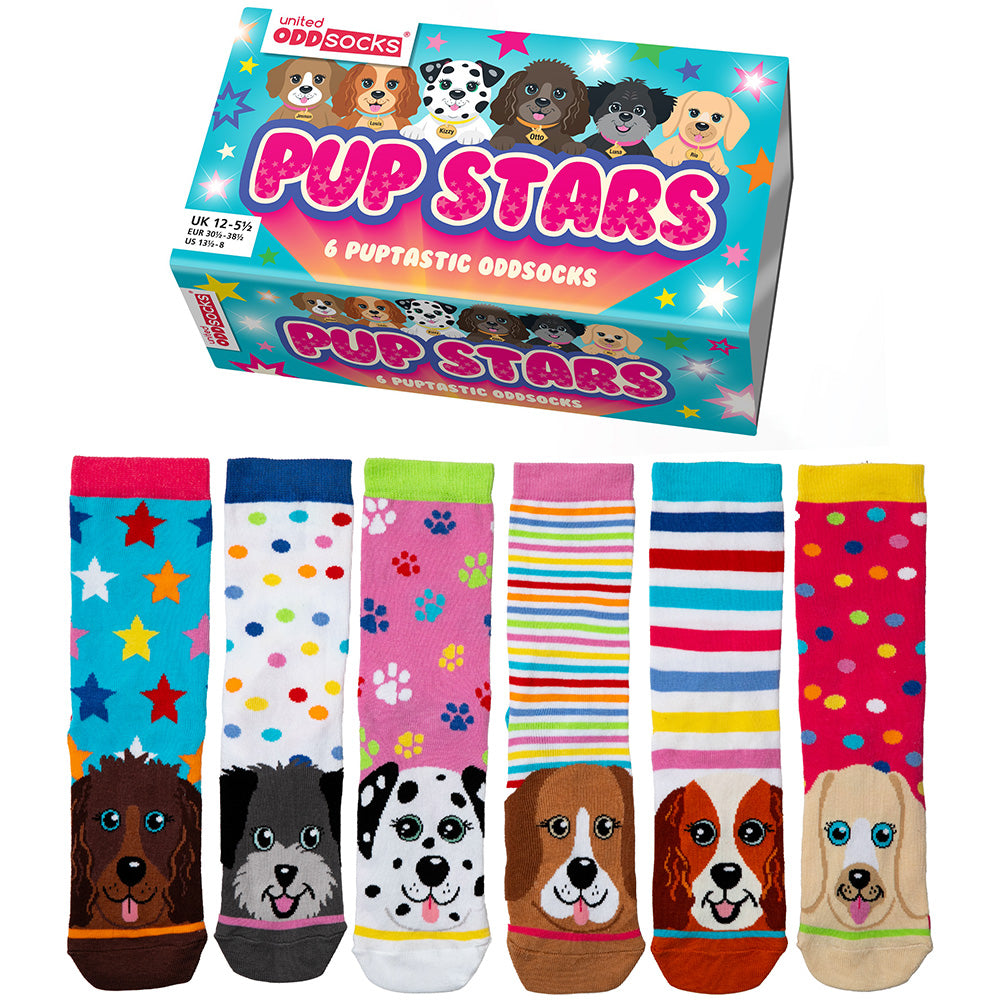 Pup stars odd socks