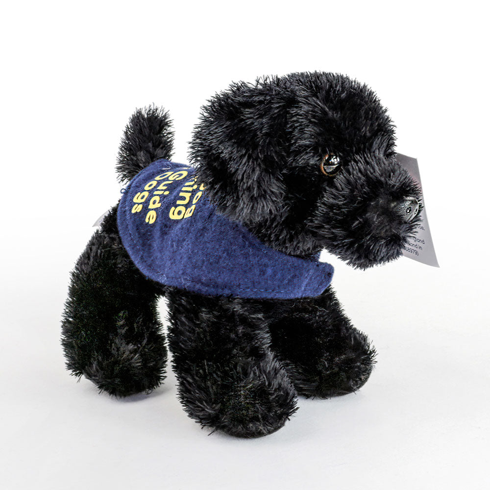 Guide Dogs Black Labrador Soft Toy