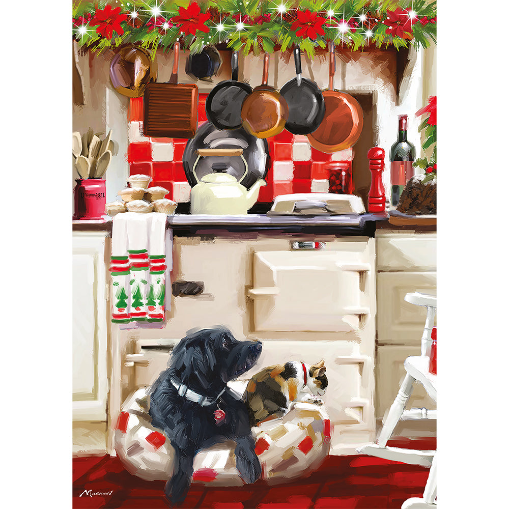 Christmas kitchen jigsaw