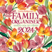 The Emma Bridgewater Family Organiser cover featuring an array of colourful flowers.