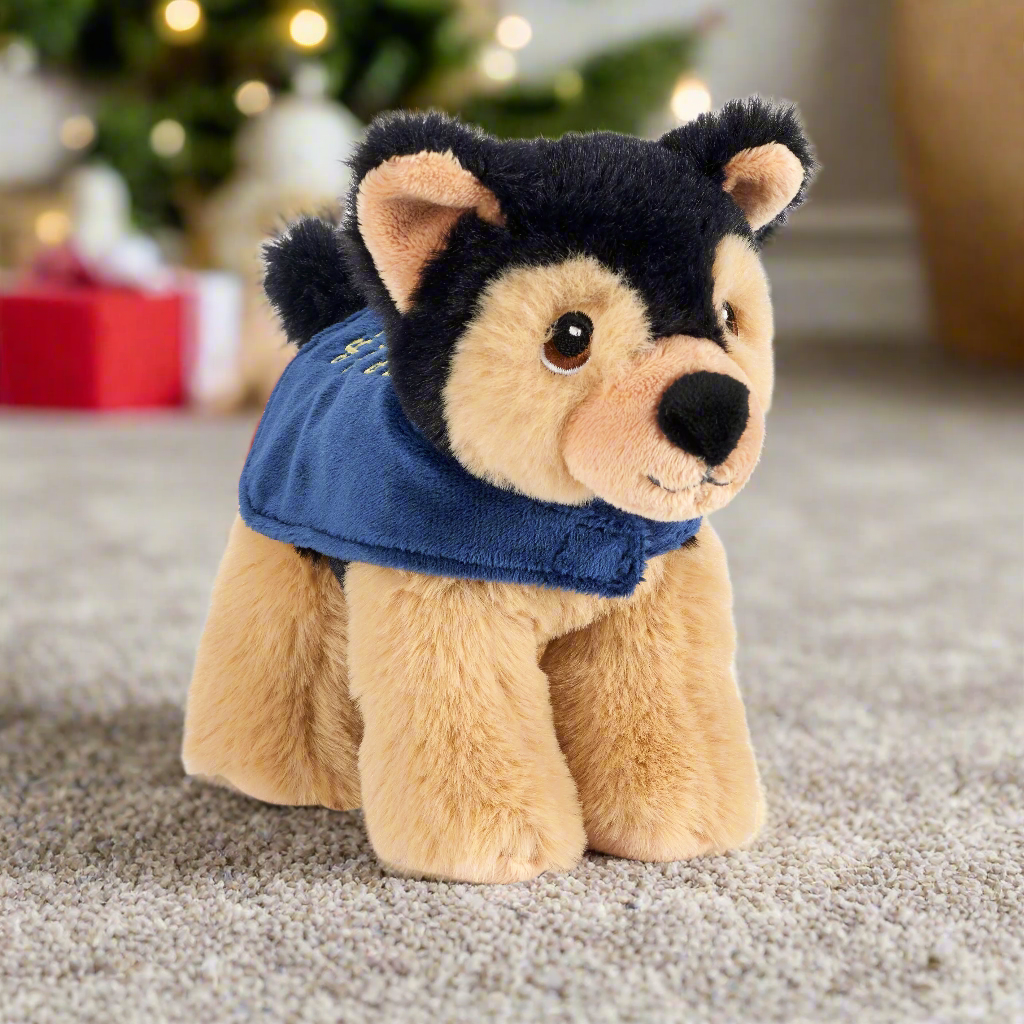 Plush haired german shepherd best sale