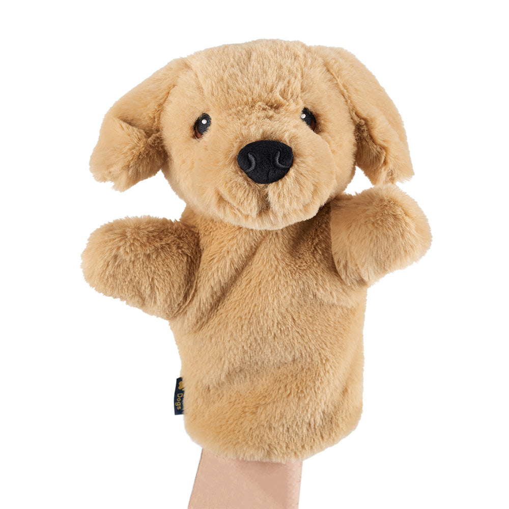 Guide Dogs Golden Retriever puppy glove puppet
