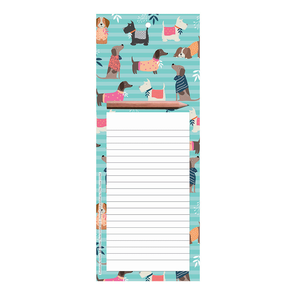 Dogs in Jumpers Magnetic List Pad