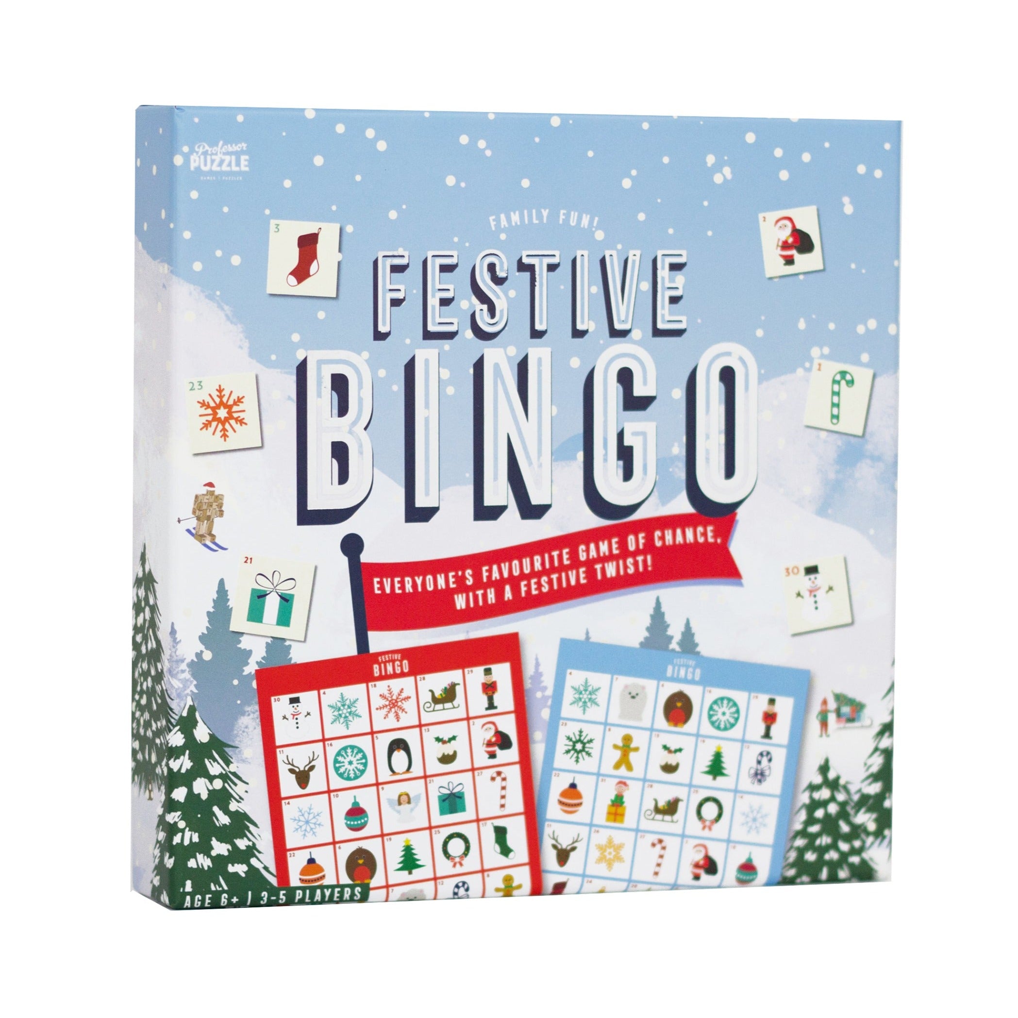 Festive bingo game