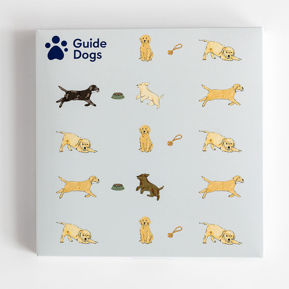 laura fisher notecards with puppy design