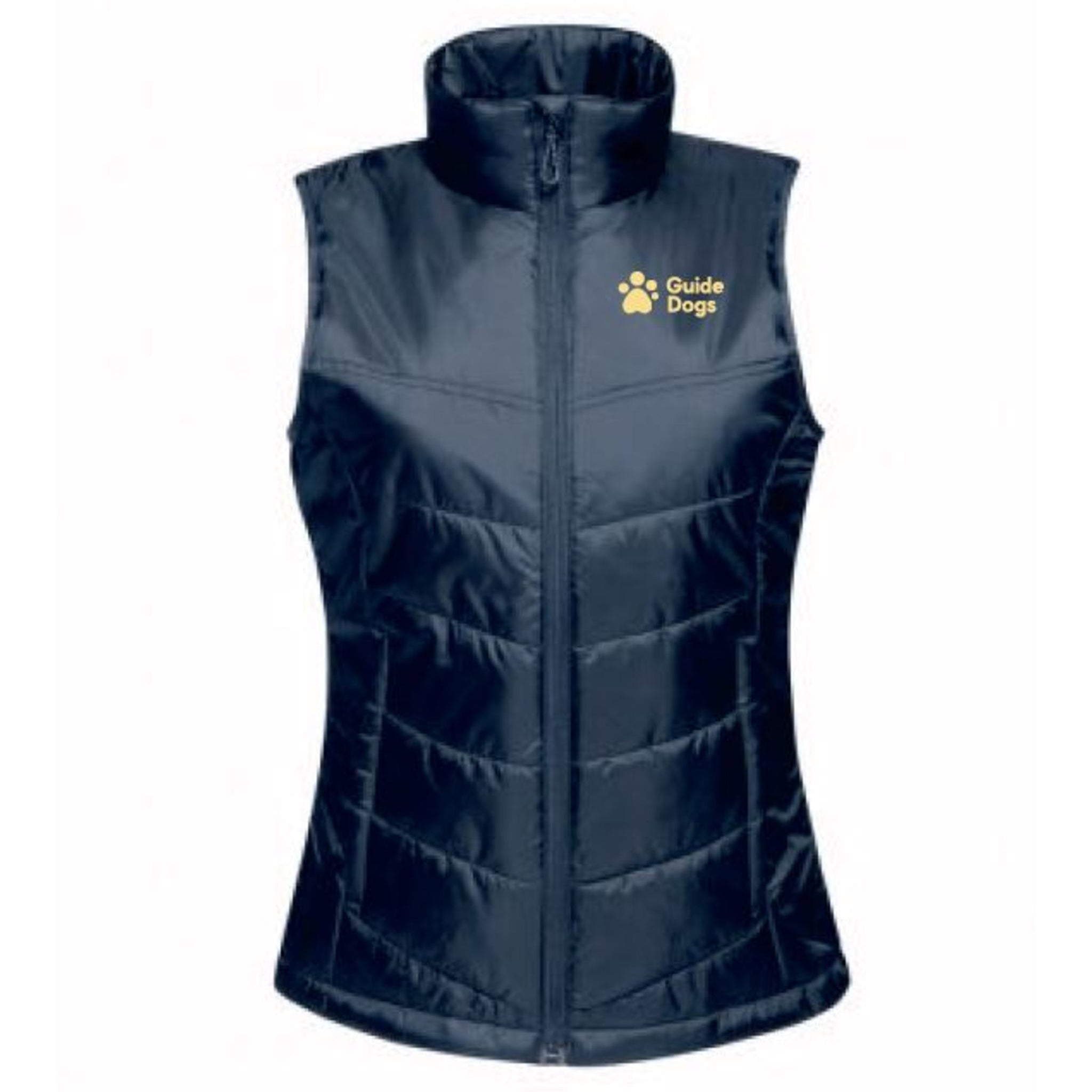 A product image of the Womens Guide Dogs branded Regatta Stage II Body Warmer.