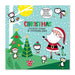 Santa Claus and penguins with Christmas trees and flash saying 'Includes over 400 stickers'